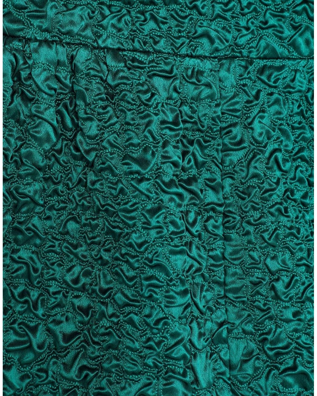 Saint Laurent Green High-Waisted Shorts