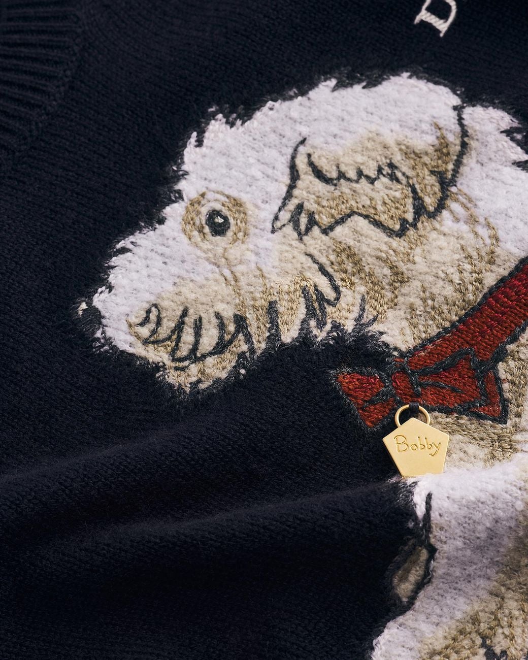Dior Black Embroidered Sweater