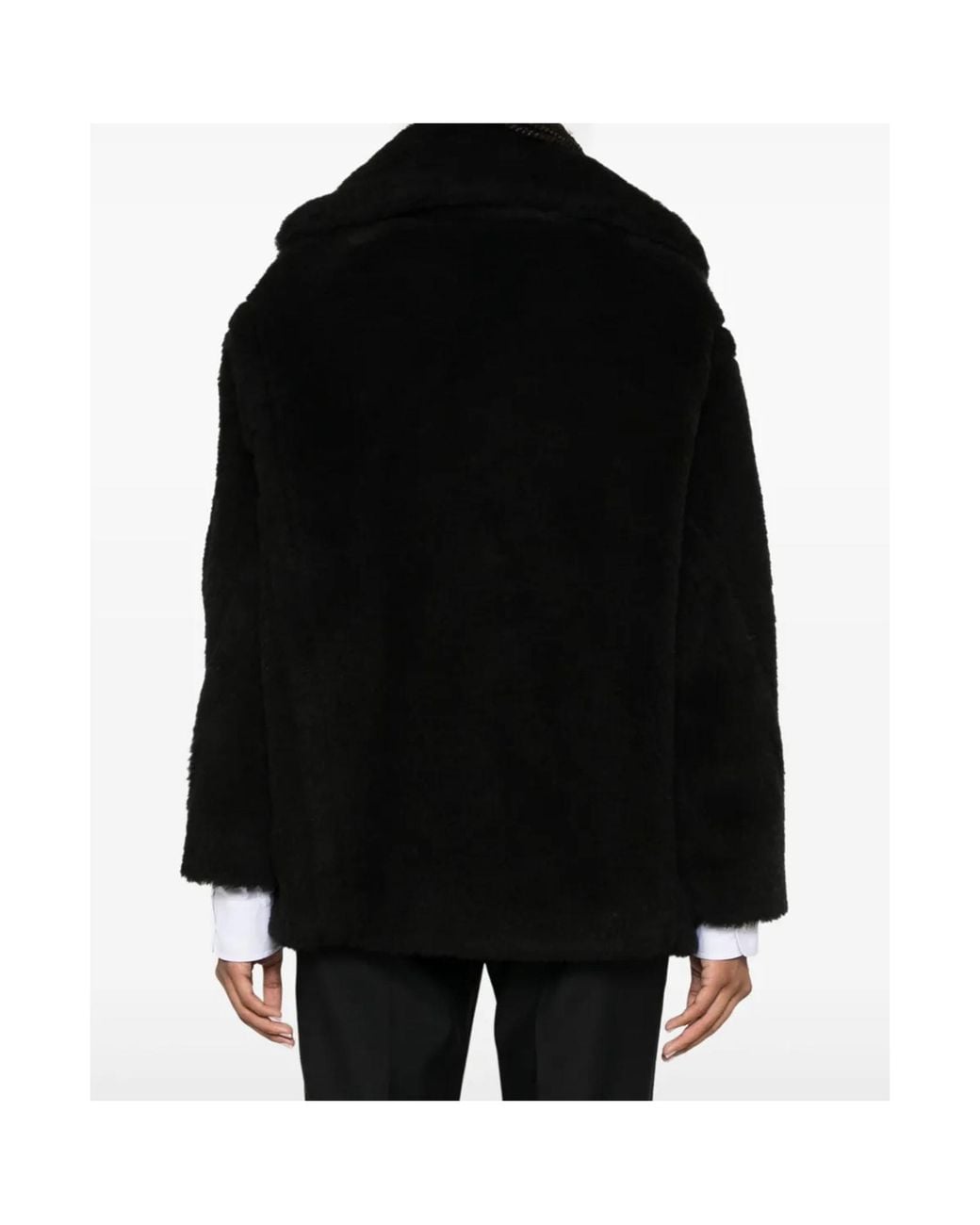 Max Mara Black Long-Sleeved Coat