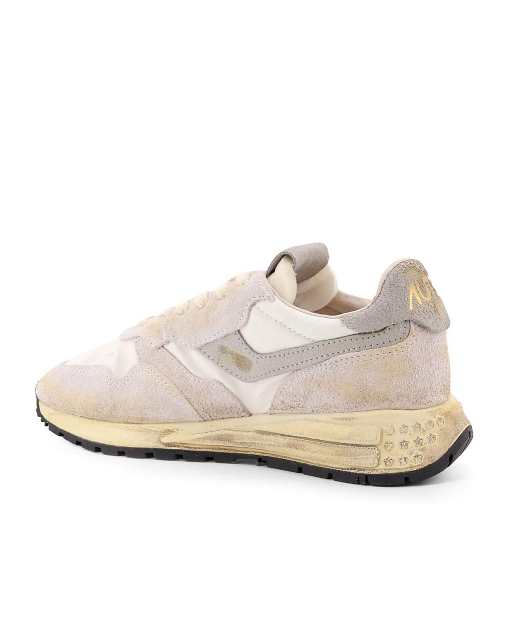 Autry White Reelwind Lace-Up Sneakers