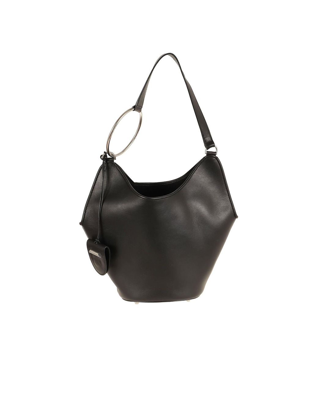 Dondup Black Spiall Hobo Shoulder Bag