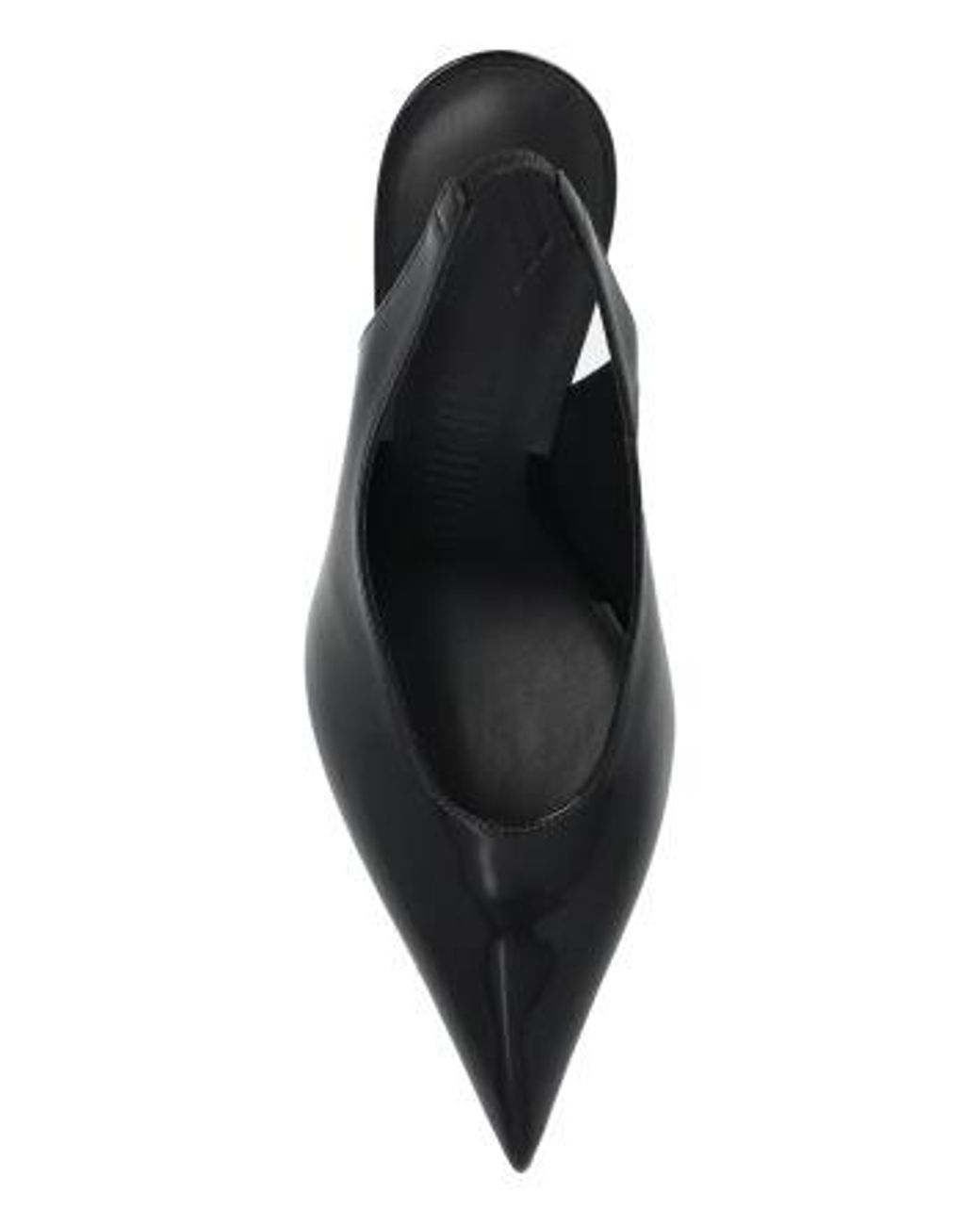 The Attico Black アティコ ヴァイパー スリングバック パンプス