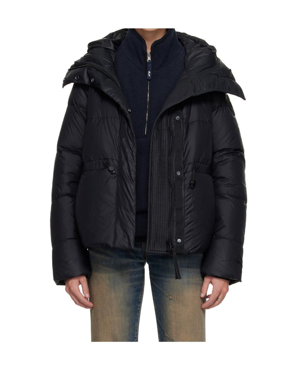 Canada Goose Black Short Puffer Montgomery