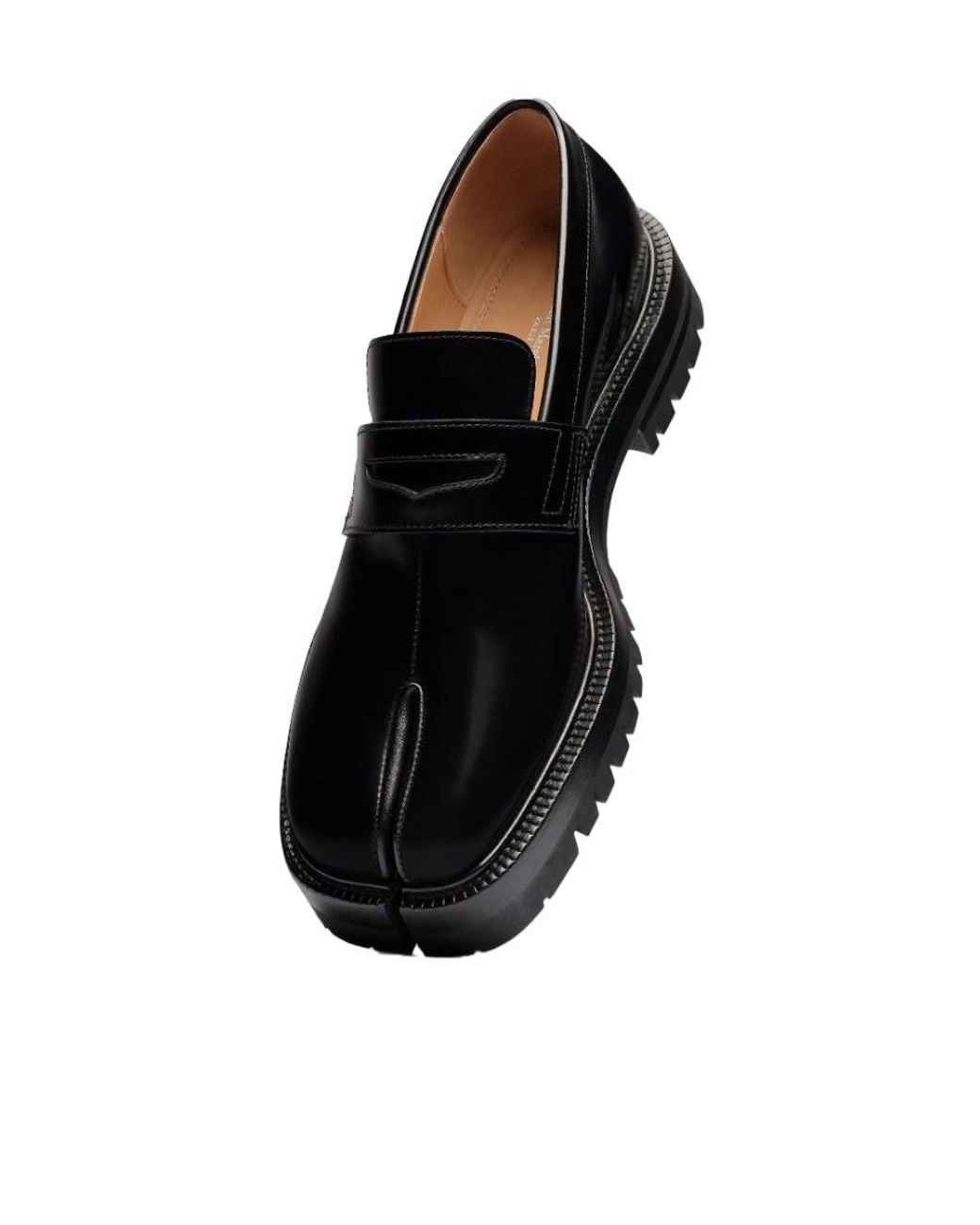 Maison Margiela Gray Tabi County Slip-On Loafers