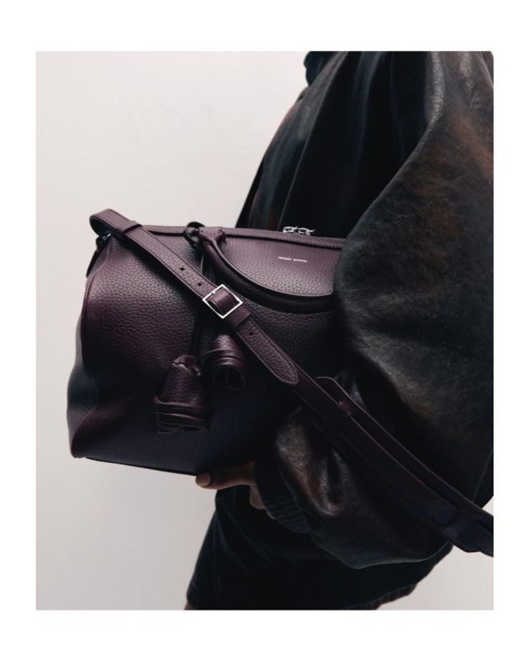Magda Butrym Brown Varsovia Tote Bag