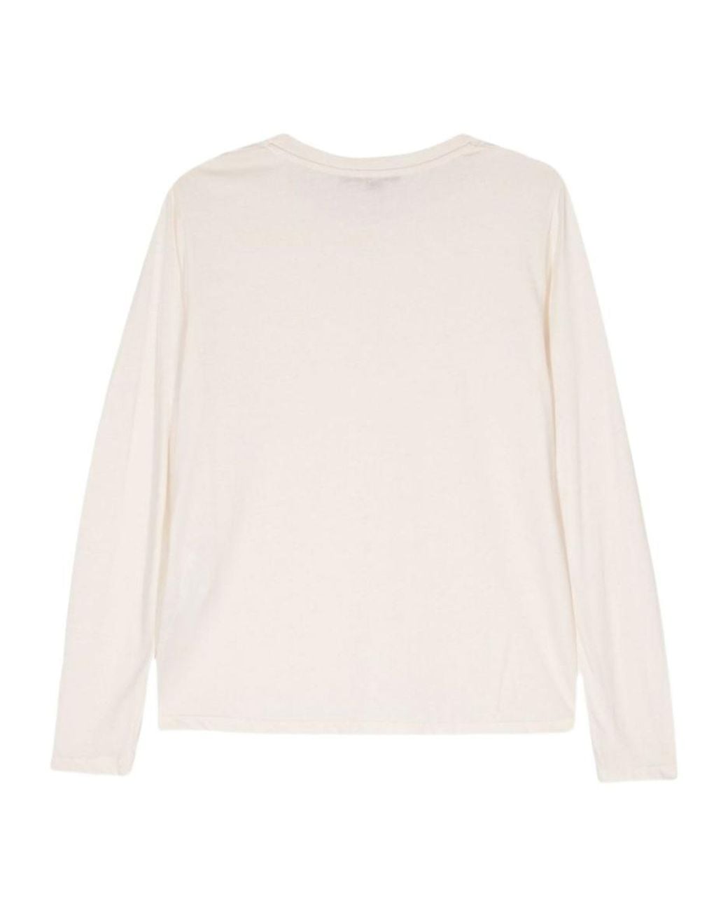 Seventy Natural Long-Sleeve Knit Top