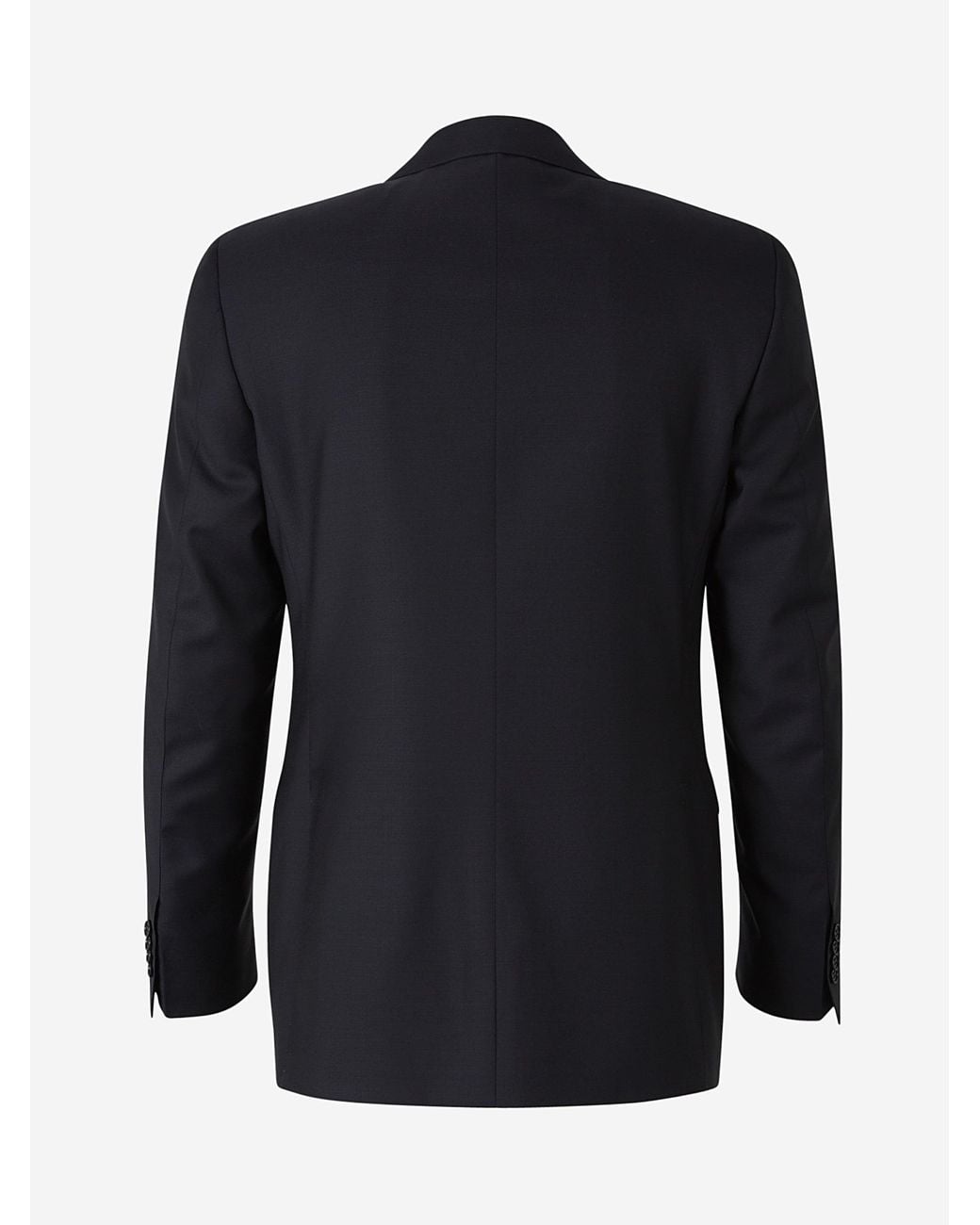 Canali Black Two Piece Tailored Suit for men