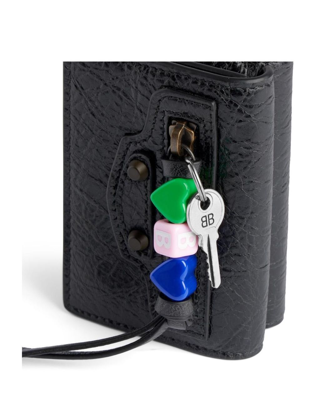 Balenciaga Black Le City Mini Wallet