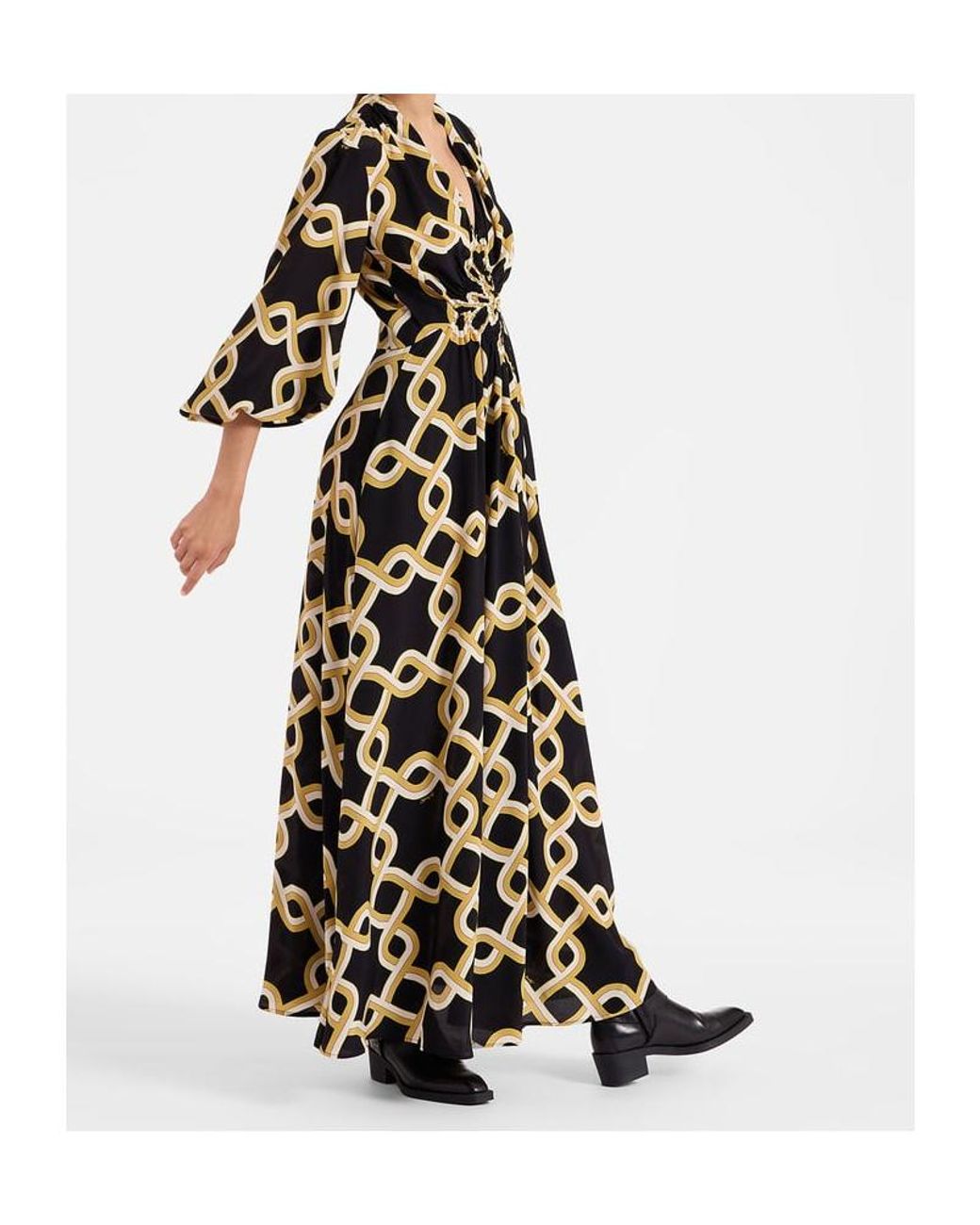 LaDoubleJ Black Long-Sleeved Dress