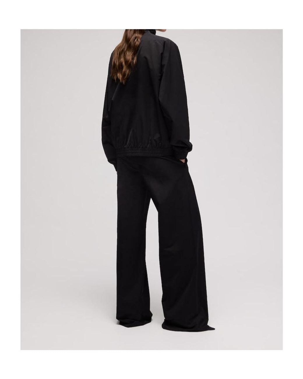 Gucci Black Soft Technical Twill Leisure Pants