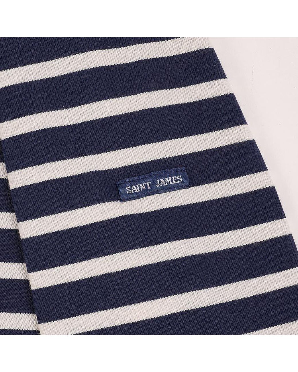 Saint James Blue Long-Sleeve T-Shirt
