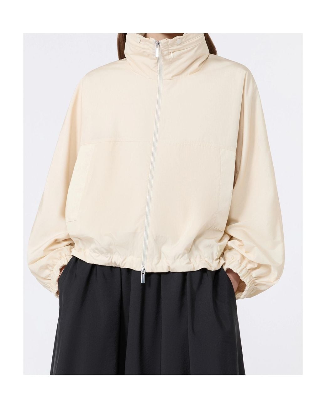 Weekend by Maxmara Natural Water-Repellent Canvas Windbreaker