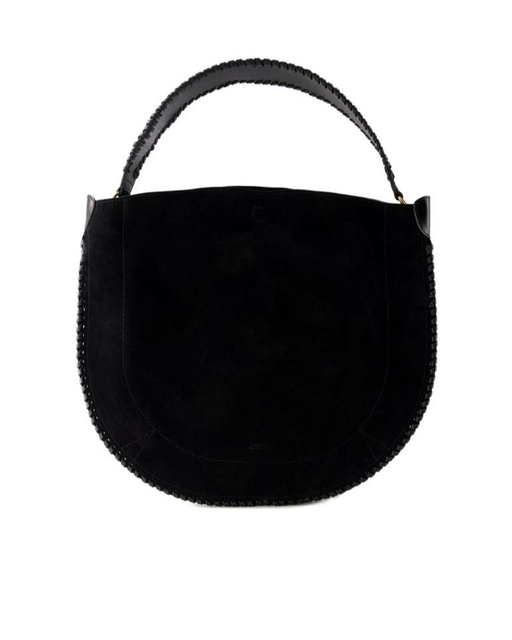 Isabel Marant Black Logo Shoulder Bag