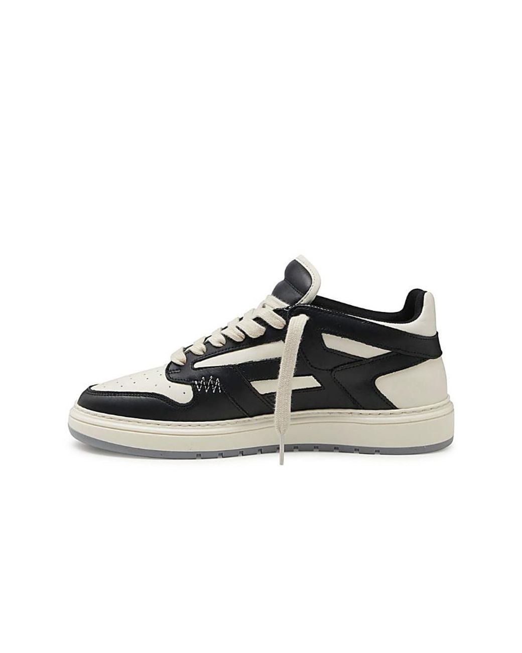Represent Black Reptor Low Lace-Up Sneakers for men