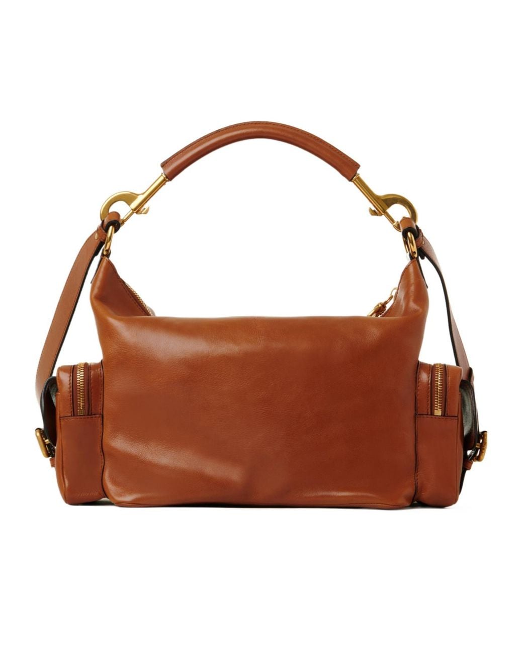 Chloé Brown Chloé Camera Zipped Shoulder Bag