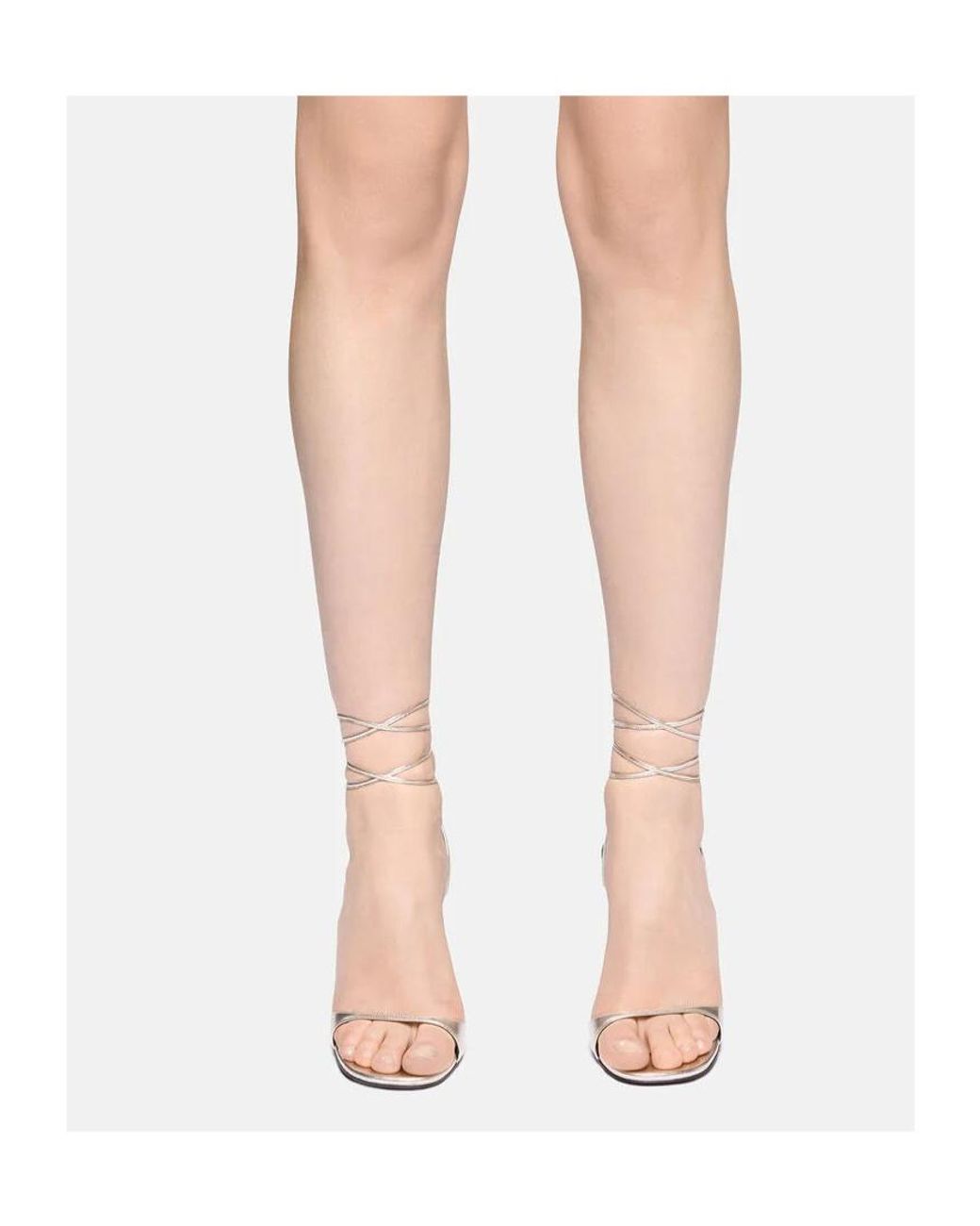 The Attico White The Ora Sandals