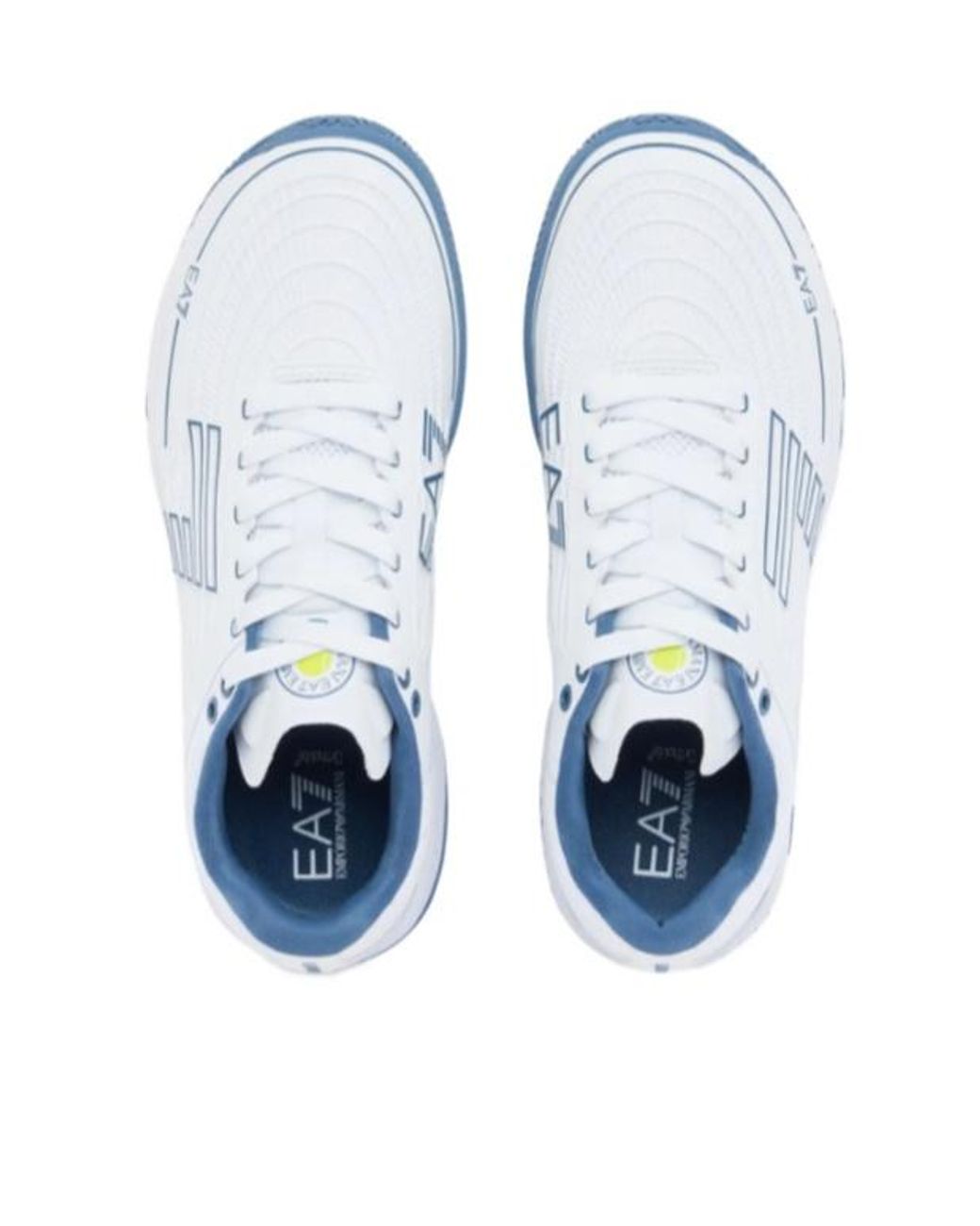 EA7 Blue Logo Detail Trainers for men