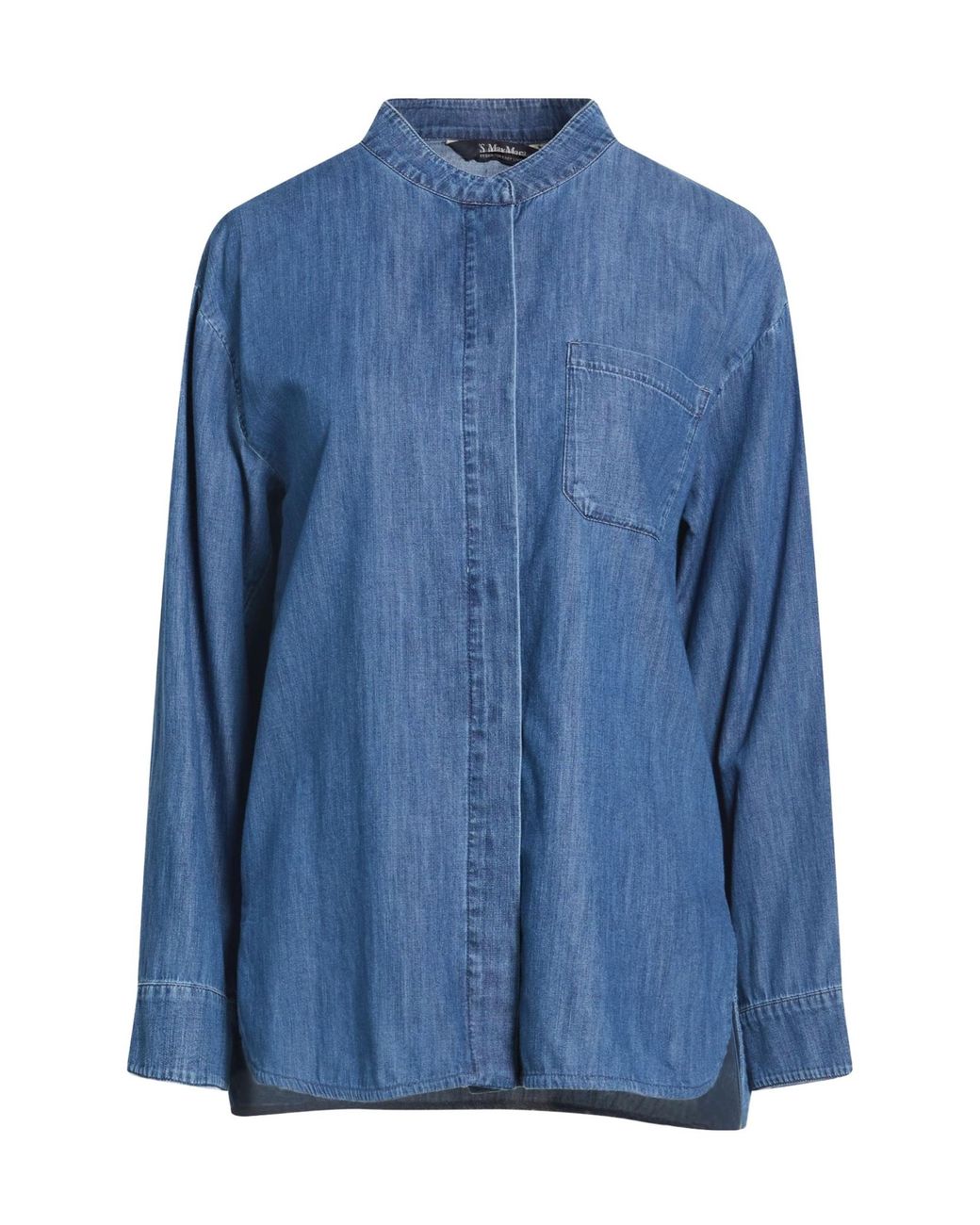 Max Mara Blue Denim Shirts