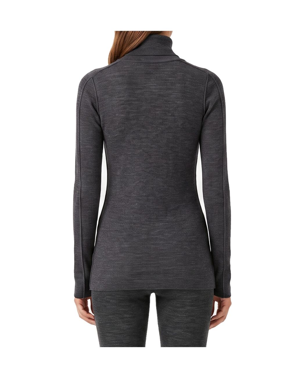 Soeur Black Long-Sleeve Knit Top