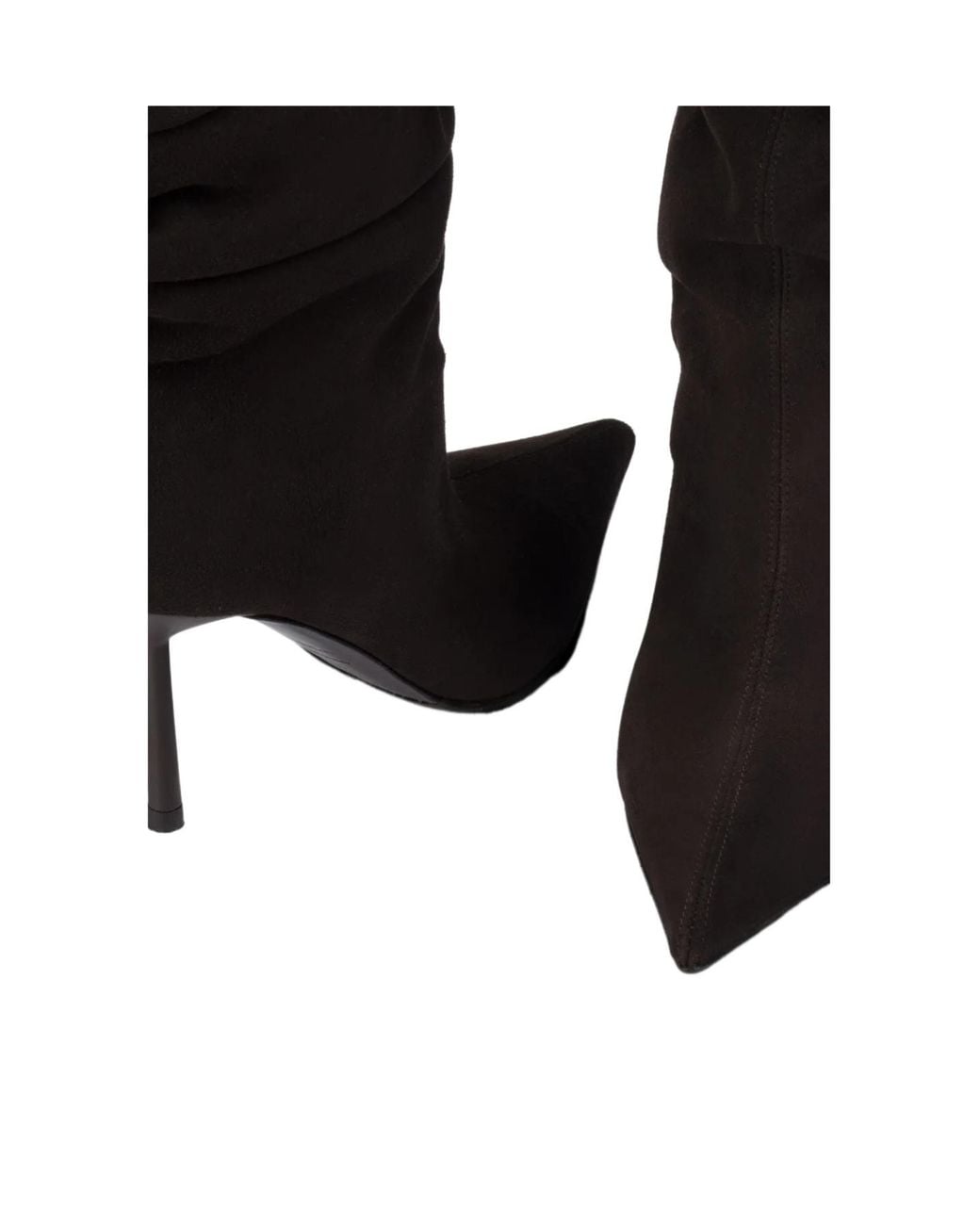 Le Silla Black Bella Slouchy Stiletto Boots