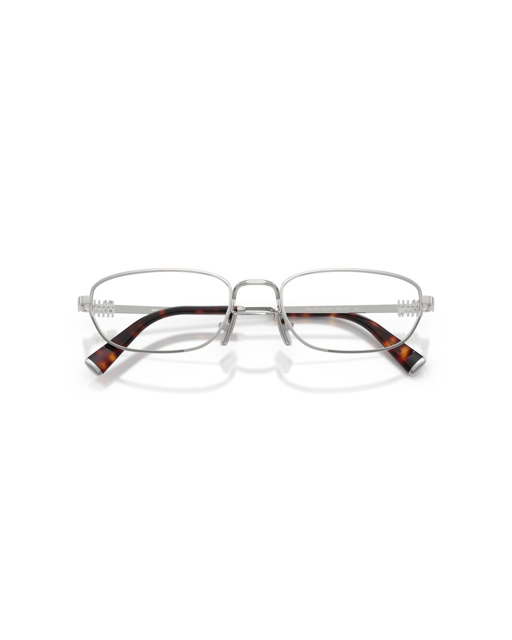 Miu Miu White Full Frame Glasses