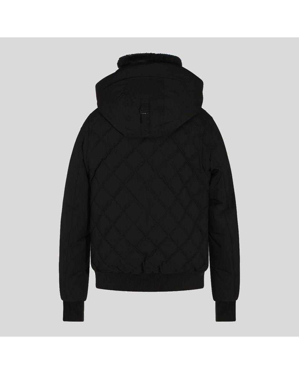 Mackage Black Ikerz Quilted Hooded Coat for men