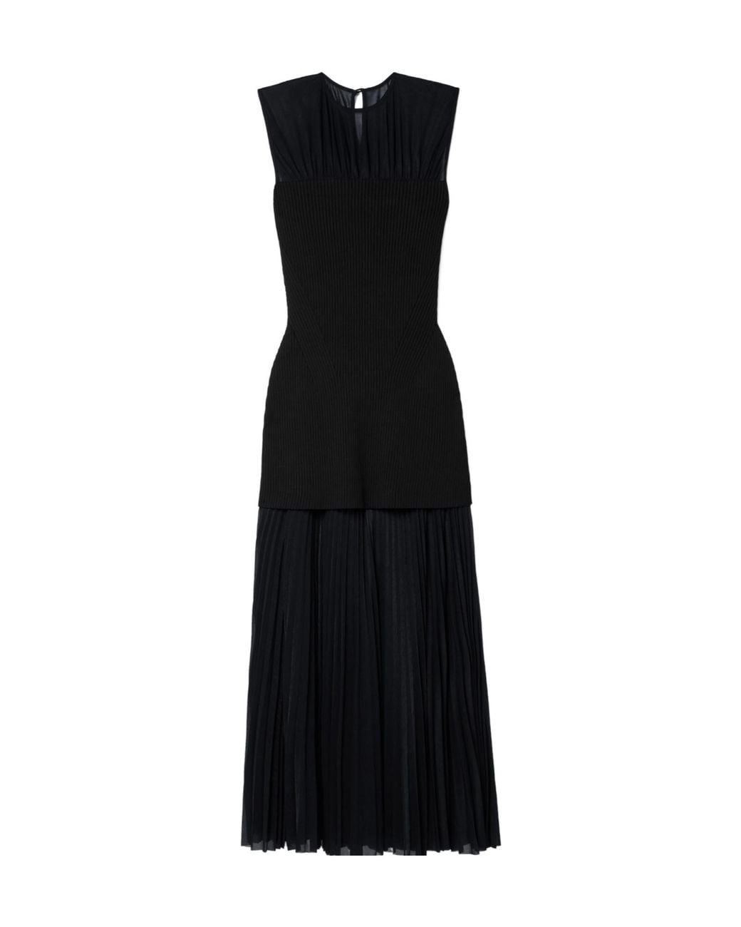Proenza Schouler Black Spliced Dress