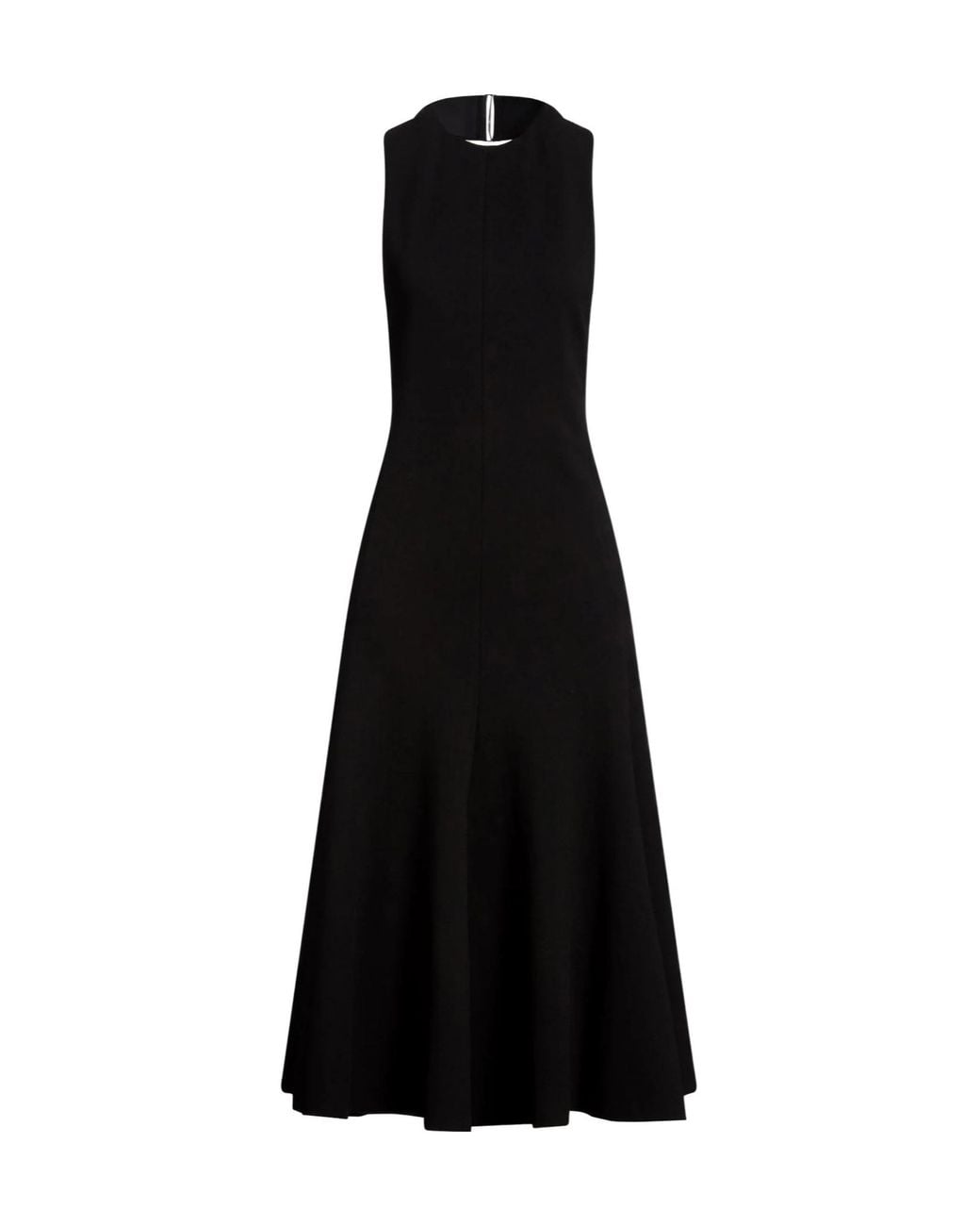Jacquemus Black Sleeveless Flared Dress