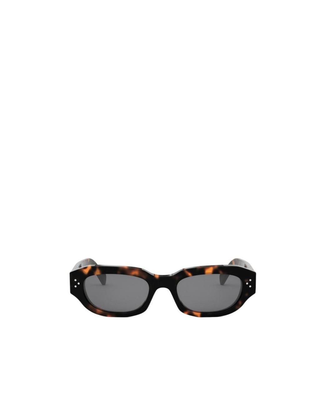 Céline White Full Frame Sunglasses