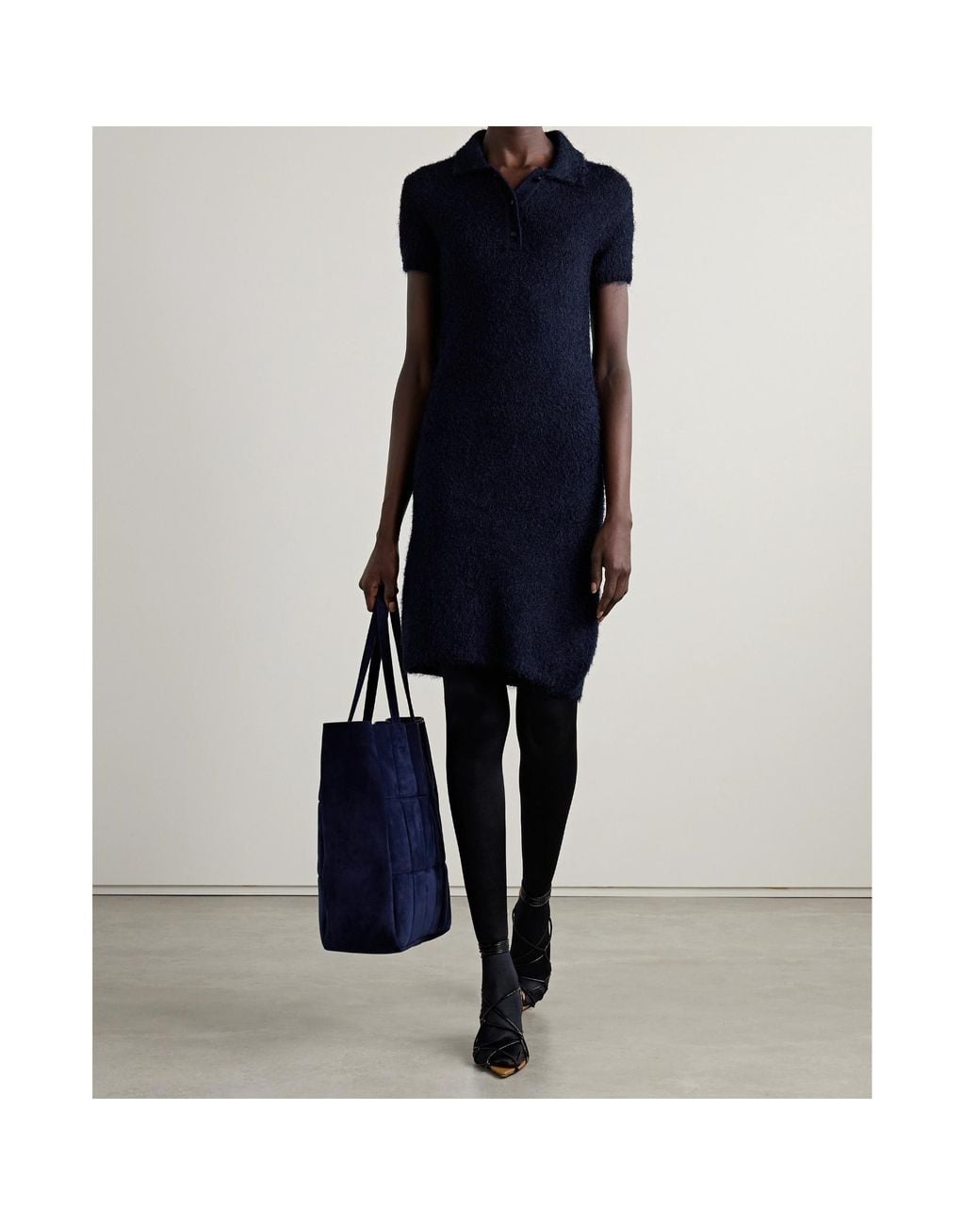 Khaite Blue Graciela Dress