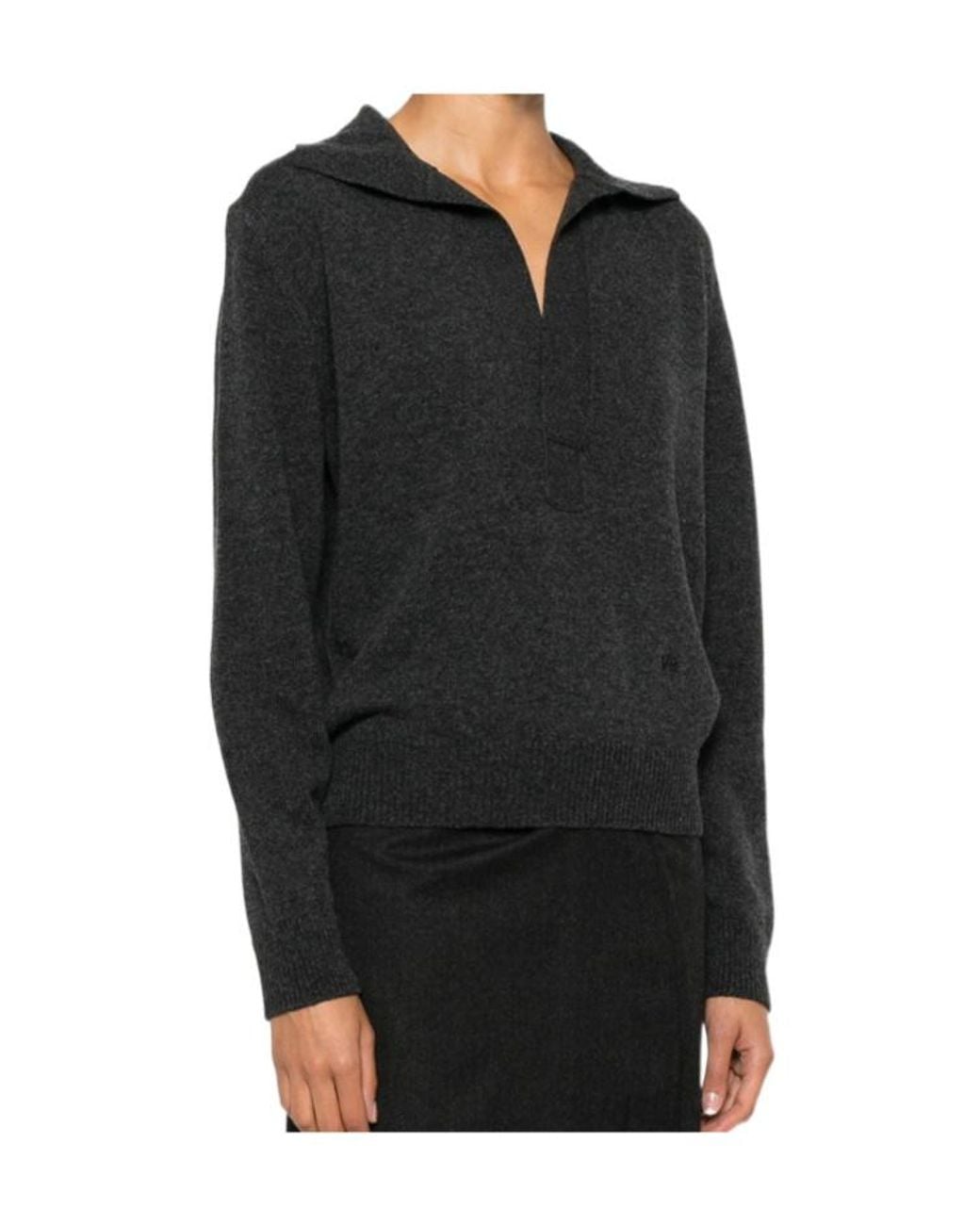 Victoria Beckham Black Genevieve Jumper