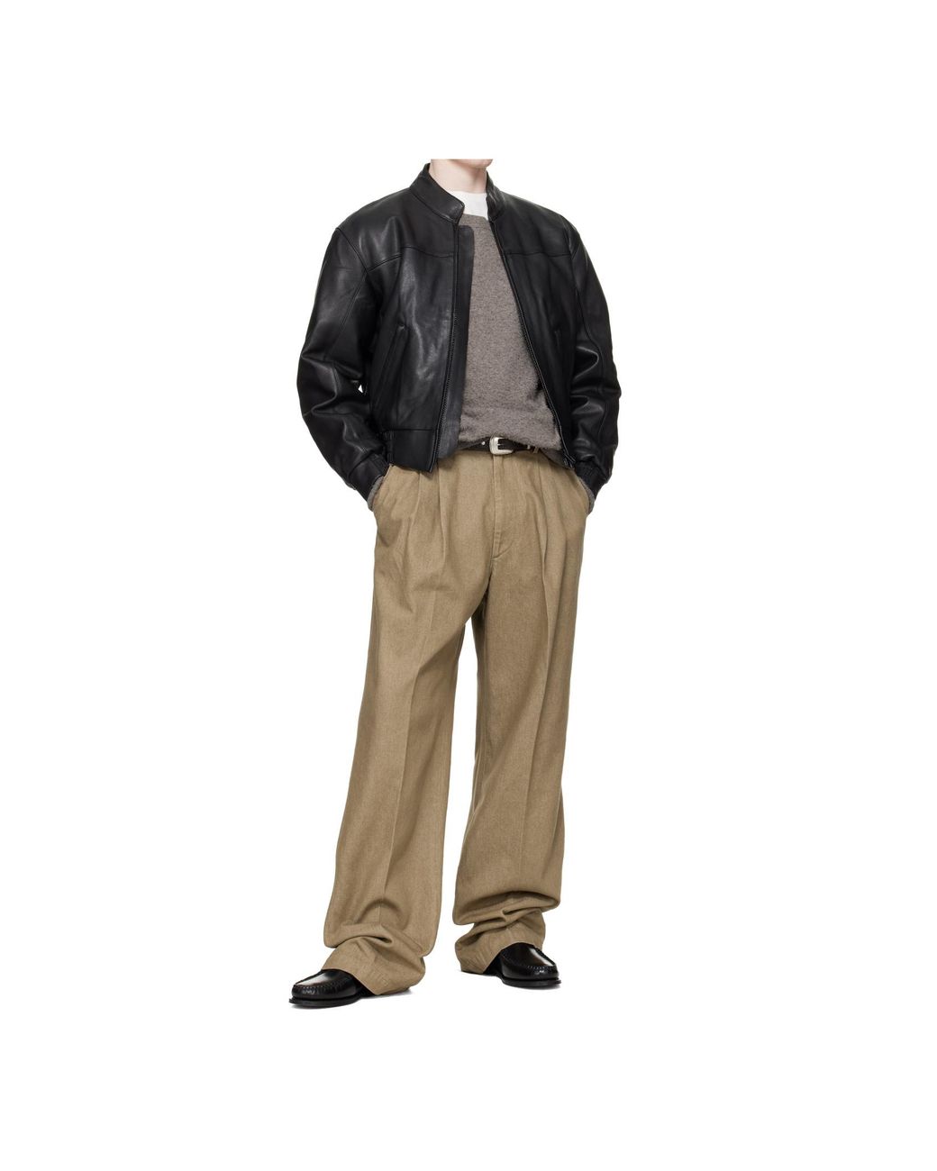 sunflower Black Long-Sleeved Zip-Up Jacket for men