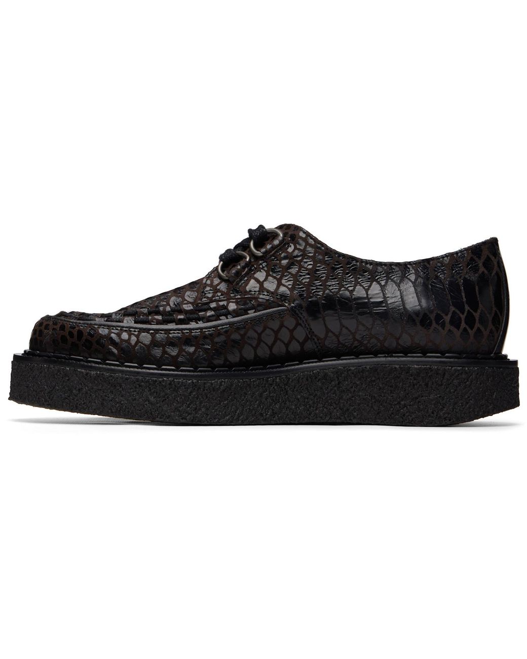 Vivienne Westwood Black X George Cox Hatton Derby Shoes for men