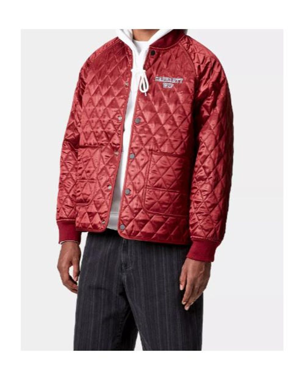 Carhartt Red Alumni Liner Jacket for men