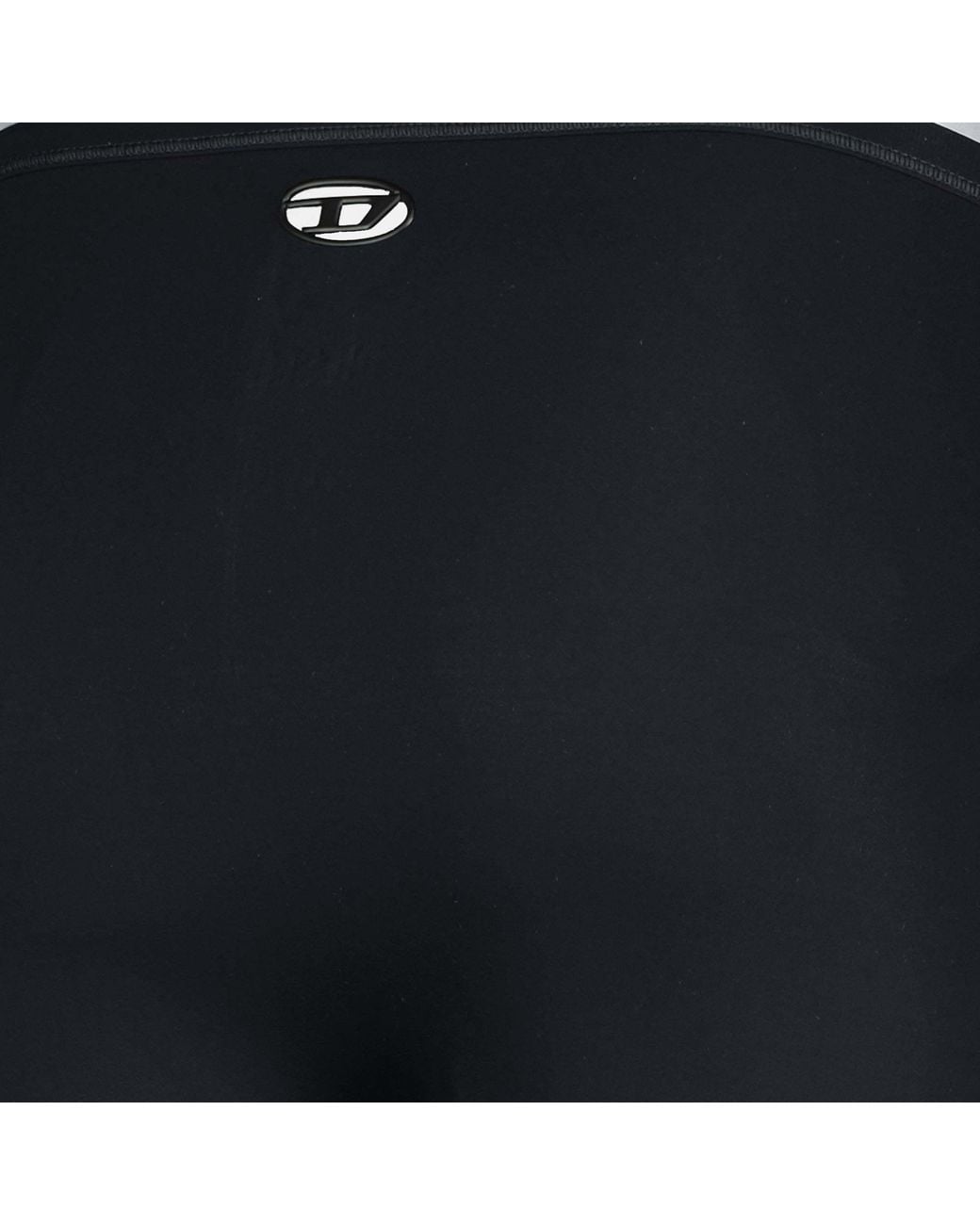 DIESEL Black Cut-Out Back Oval D Leggings