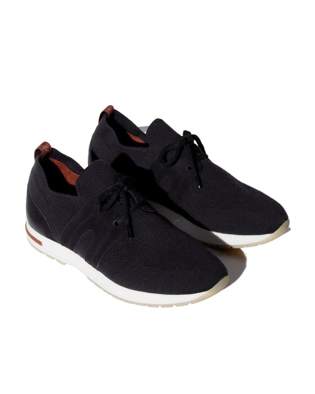 Loro Piana Black 360 Lp Lady Flexy Walk Sneakers