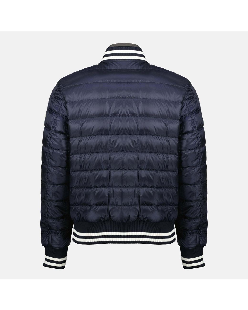 Moncler Gray Prieure Reversible Padded Bomber Jacket for men