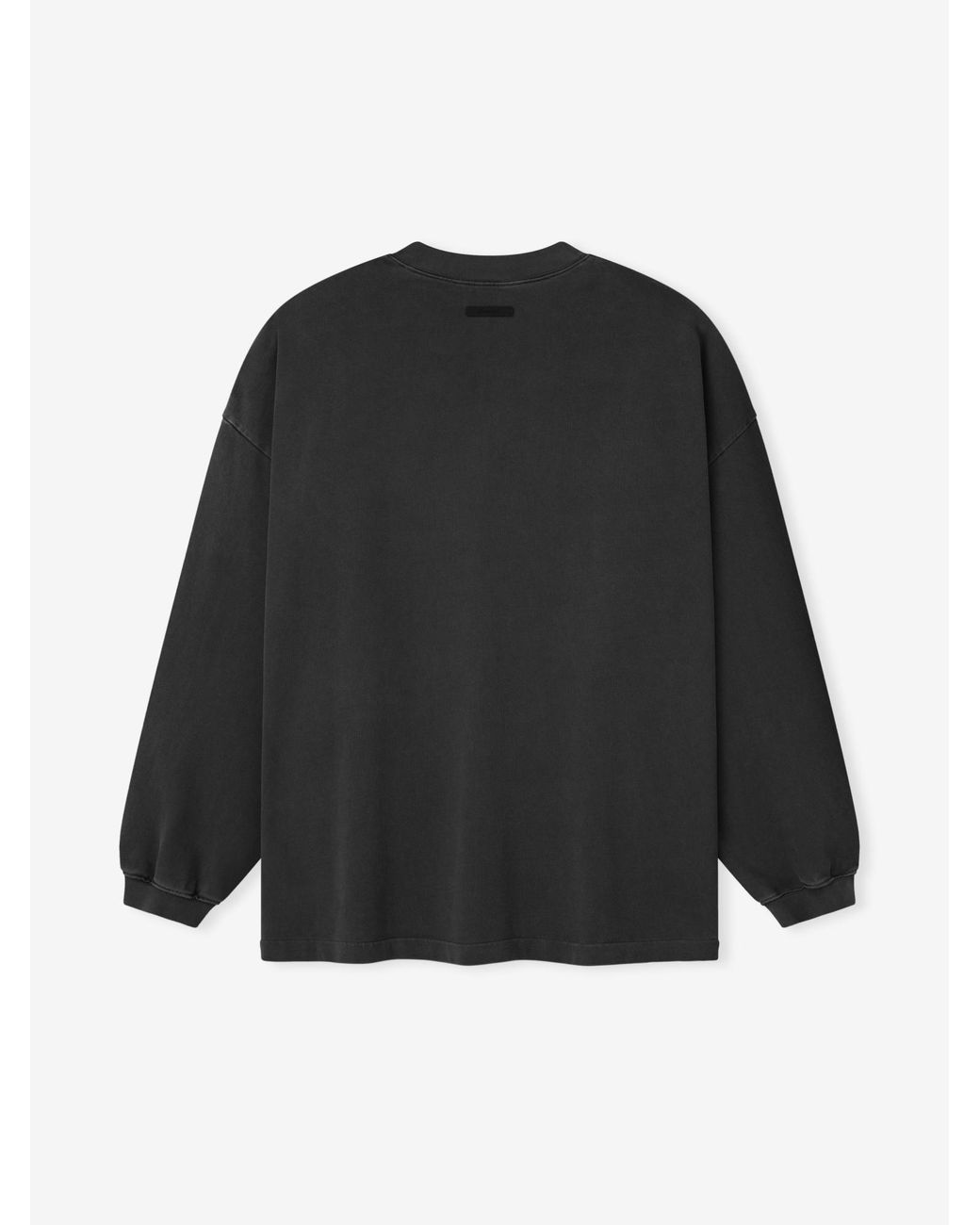 Fear Of God Black Logo Long-Sleeve T-Shirt for men