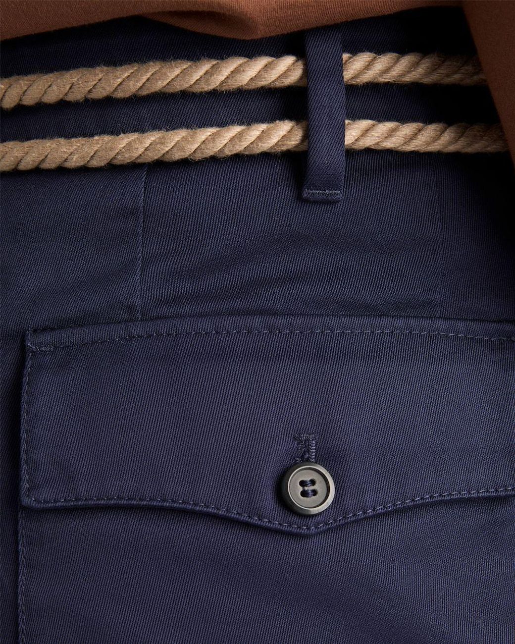 Prada Blue Cotton Bermudas for men