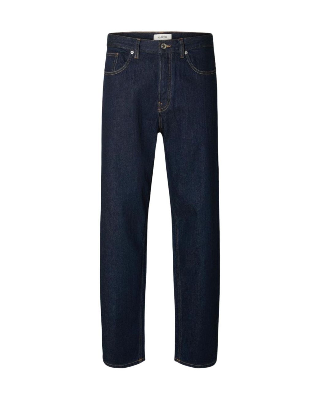 SELECTED Blue 190 Tapered Fit Jeans for men