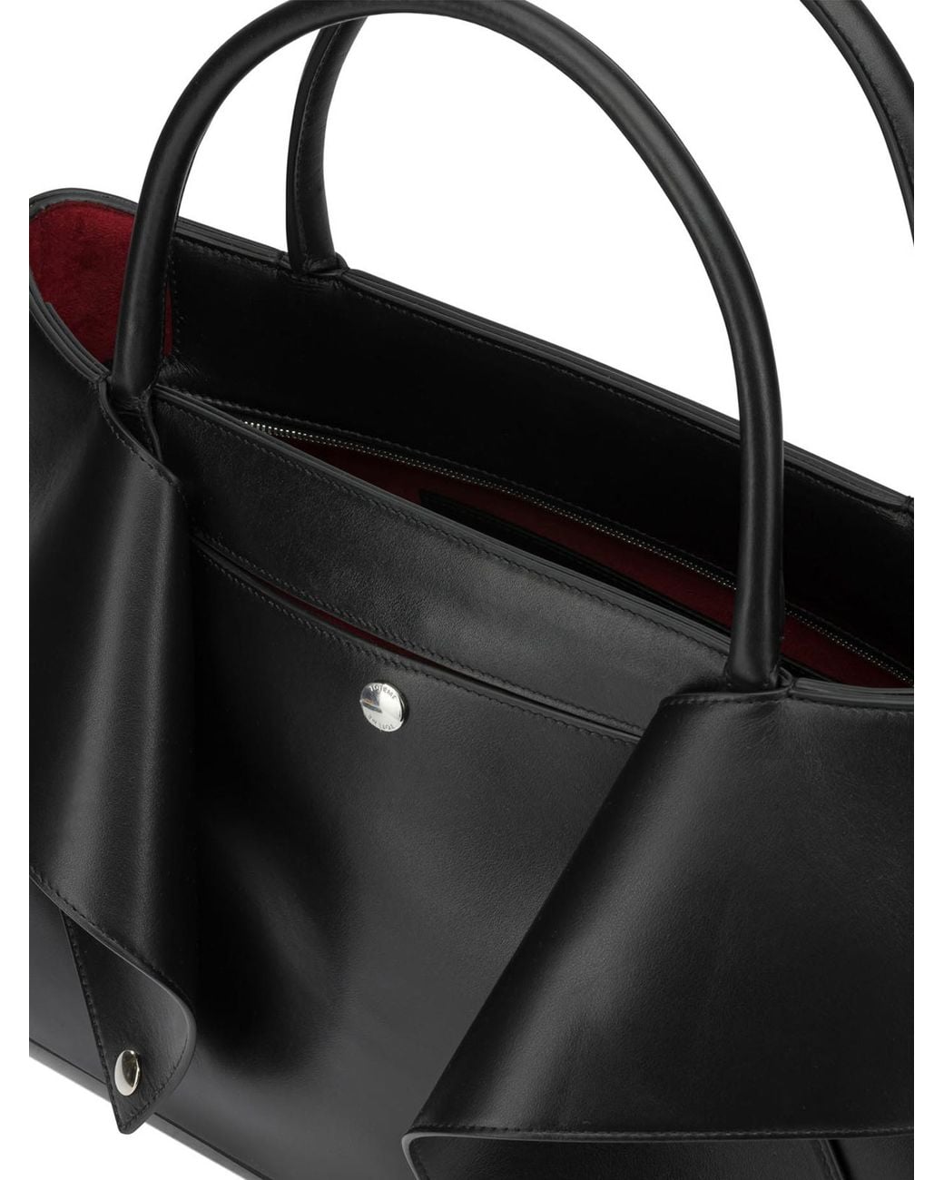Totême Black Totême Mercer Top Handle Bag