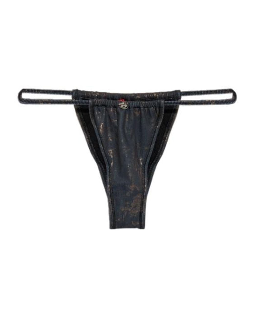 DIESEL Black Jodie Utlt String Bikini Briefs