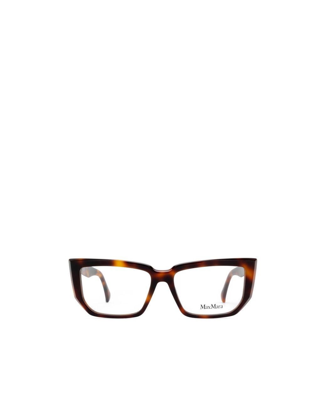 Max Mara White Cat-Eye Glasses