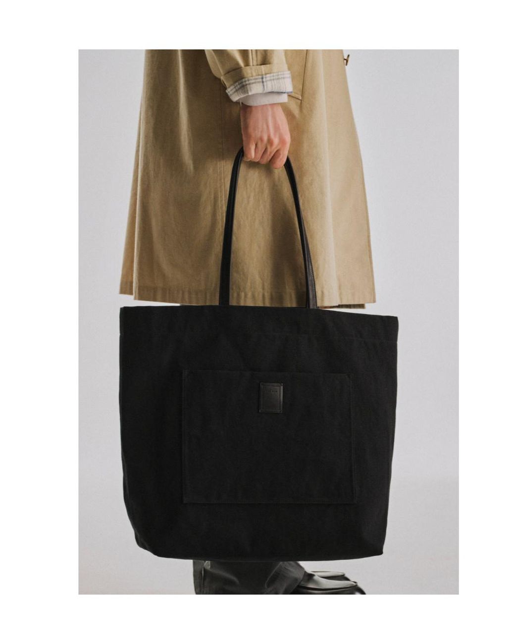 The Row Black Tori Bag for men
