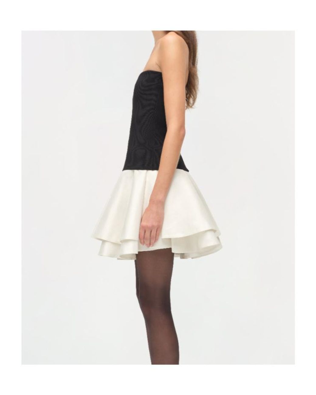 Jonathan Simkhai Black Isabelle Off-Shoulder Mini Dress