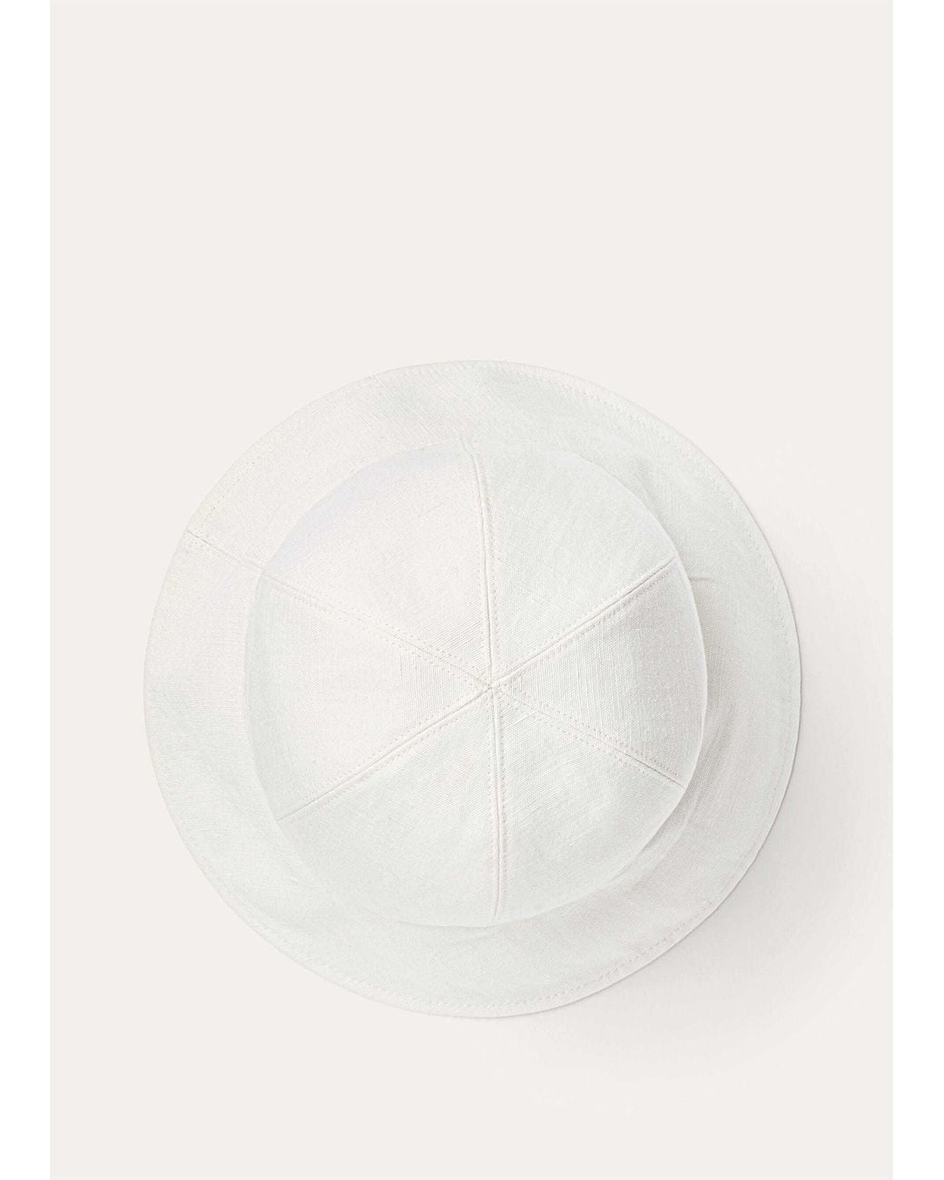 Loro Piana White Loro Hat