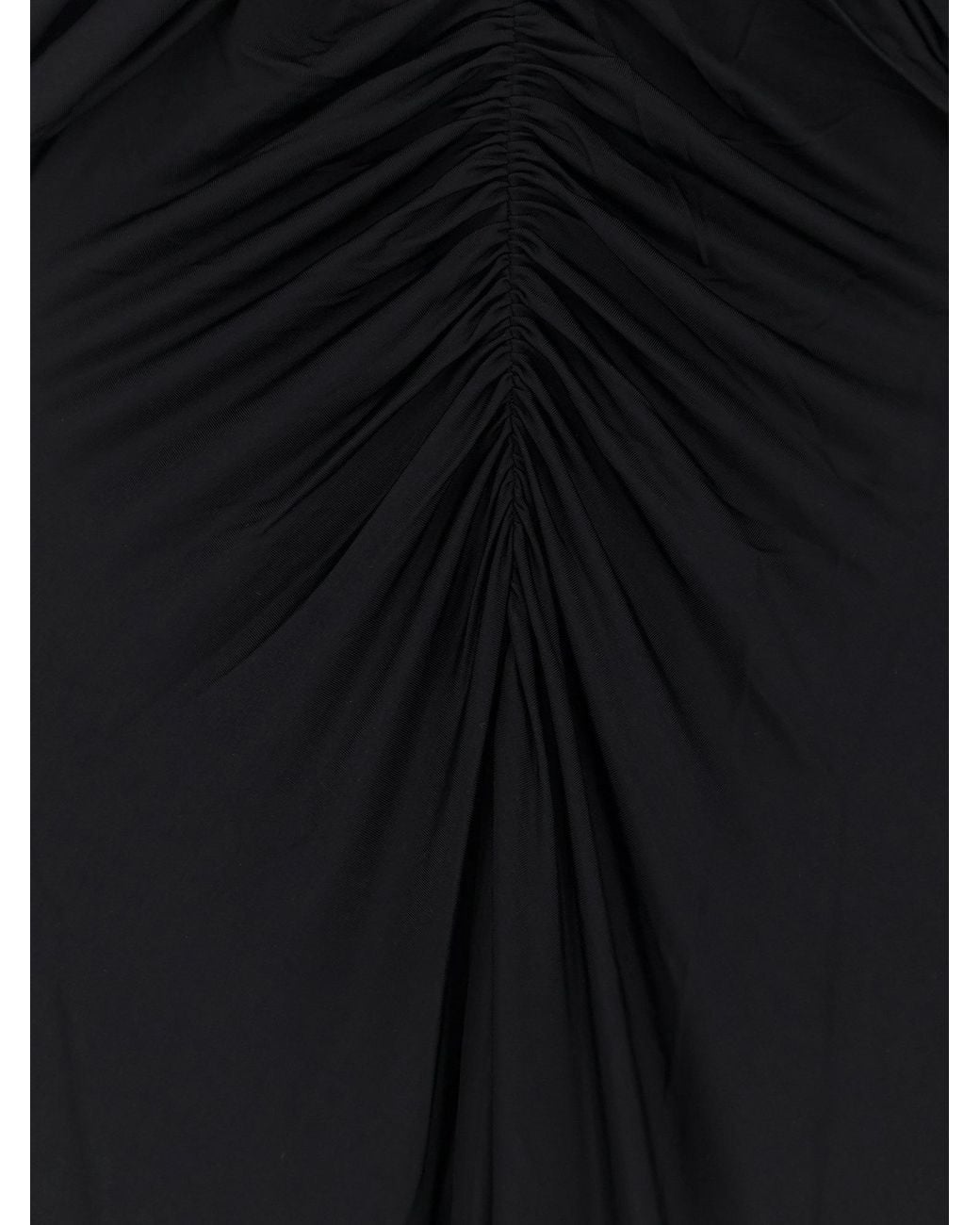 Self-Portrait Black Jersey Long Dress