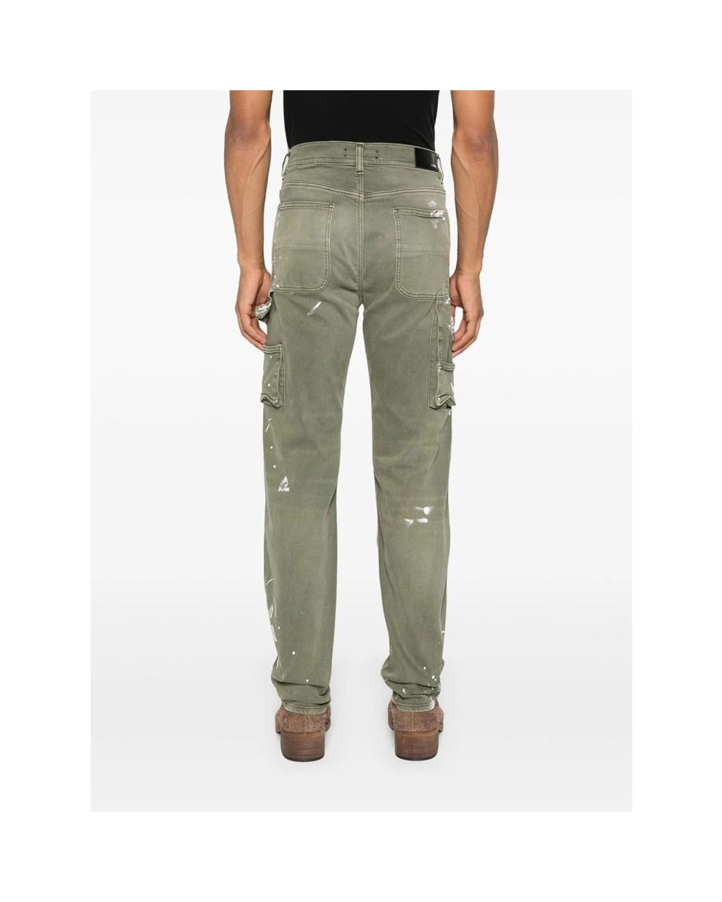 Amiri Green Denim for men