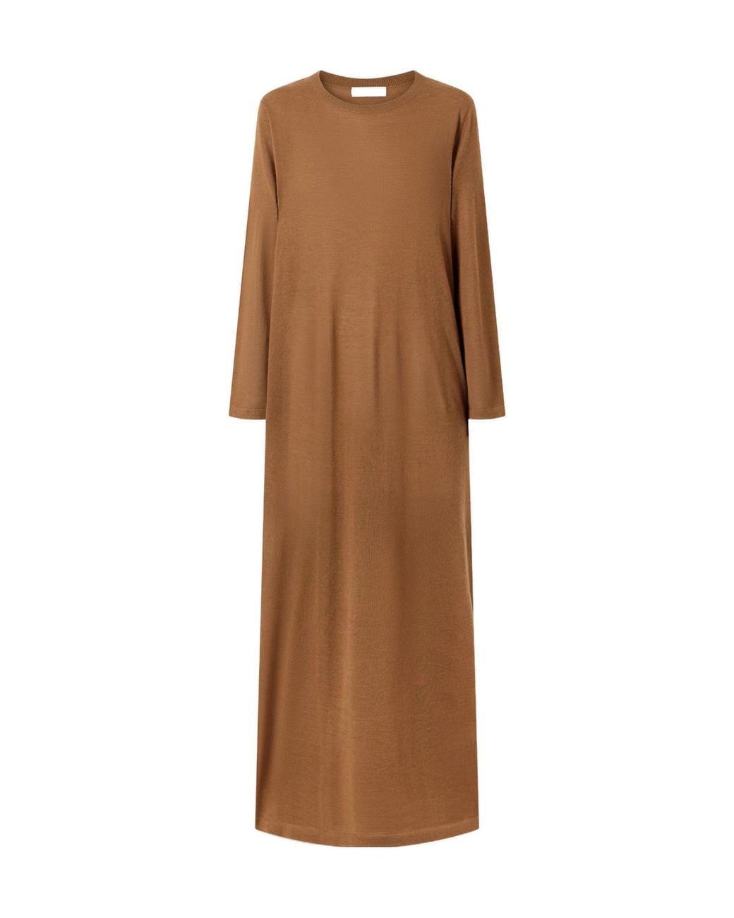 Co. Brown Cashmere Midi Dress