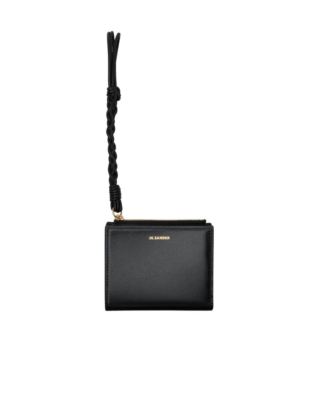 Jil Sander White Tangle Mini Wallet